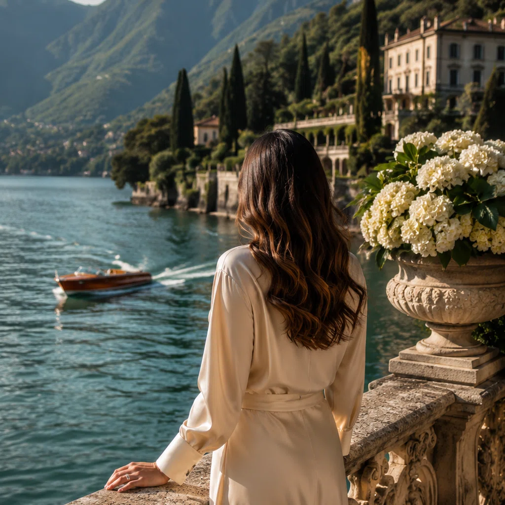 Ritratto professionale del concierge esperto del Lago di Como